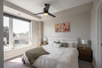 Carpeted bedrooms